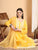 Shiza Chikankari Premium Modal Co-ord Set (Yellow)