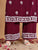 Shiza Chikankari Premium Modal Co-ord Set (Wine)