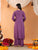 Maryam Chikankari Rayon Co-ord Set (Mauve)