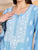 Haya Chikankari Rayon Co-ord Set (Powder Blue)