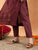 Ananya Chikankari Kurta Pant Cotton Co-ord Set (Brown)